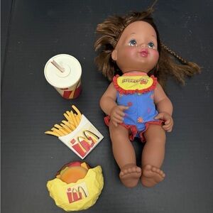 Vintage McDonaldLand Happy Meal Girl 1997 Hasbro NIB Interactive